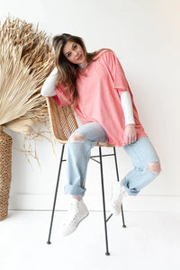 mode, rylan oversized tee
