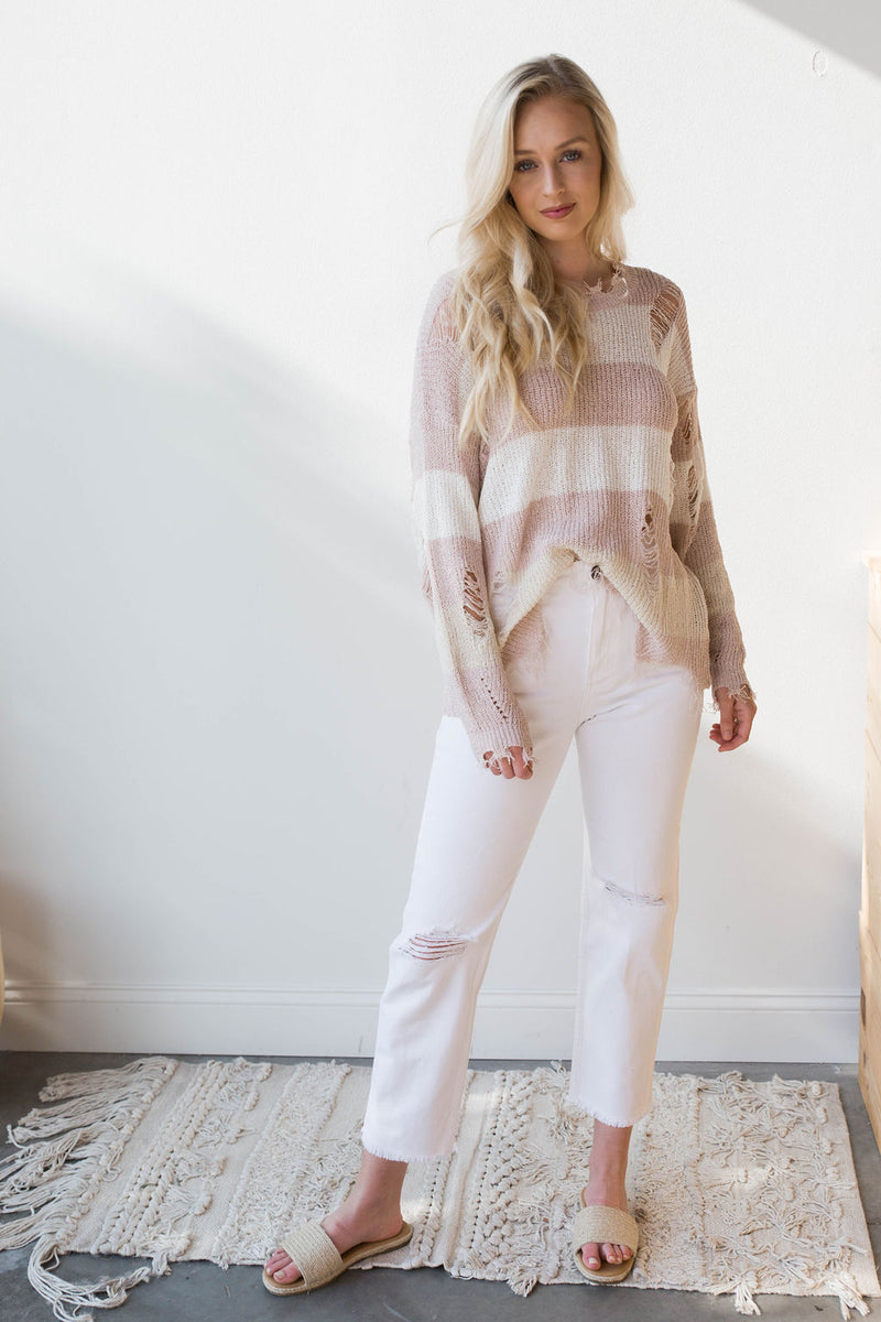 mode, summer night walks sweater