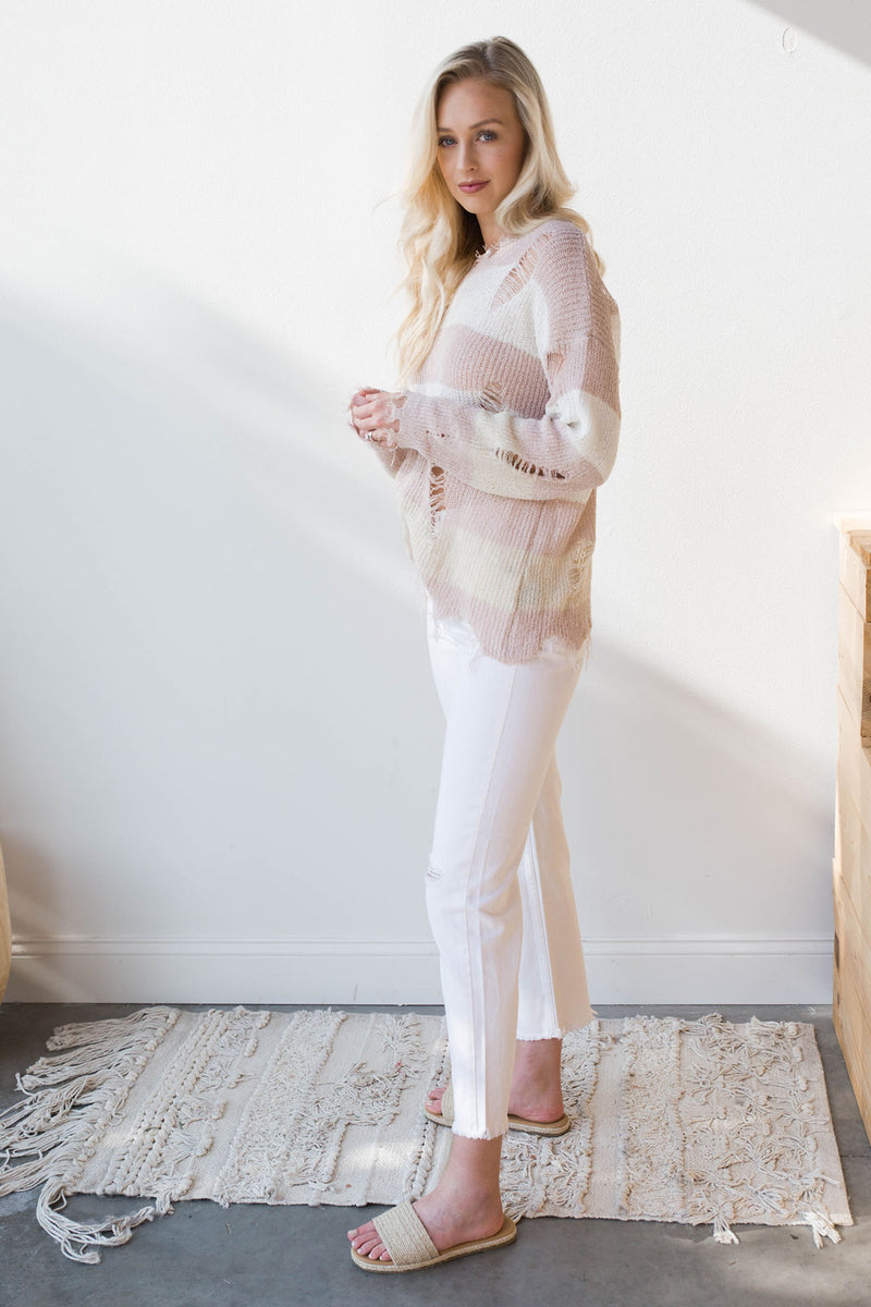 mode, summer night walks sweater