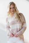 mode, summer night walks sweater