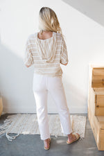 mode, in a knot tie top