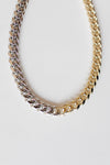 mode, peyton two tone necklace