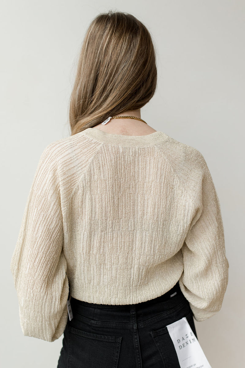 mode, sparks fly knit top