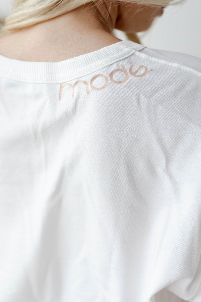 mode, radiate kindness oversized tee