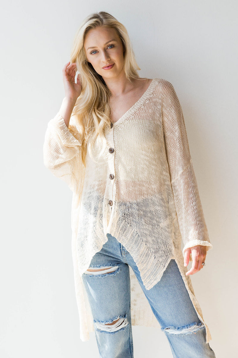 mode, optimistic light weight cardigan