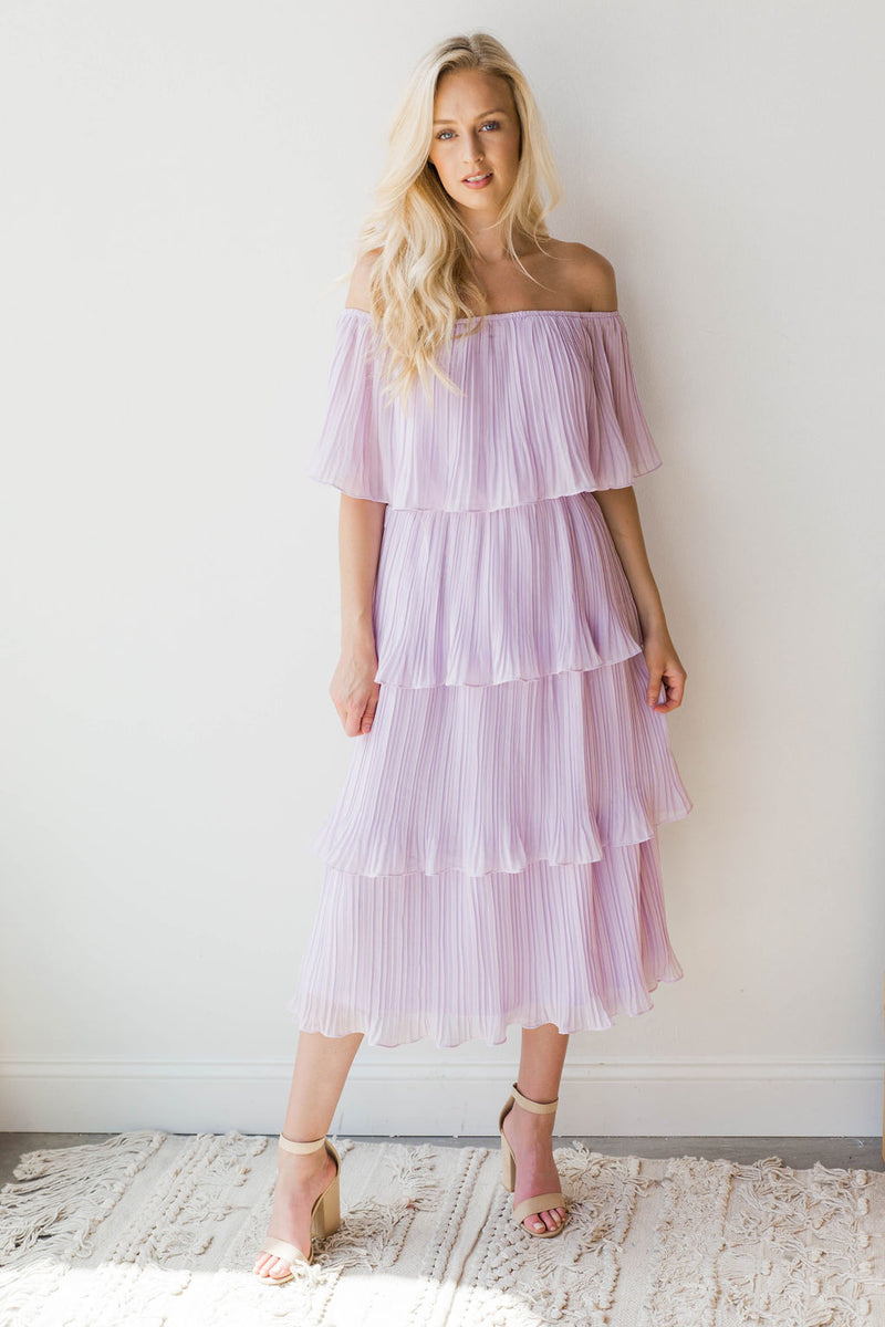 mode, dancing the night away tiered dress