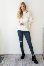mode, Heather slit sweater