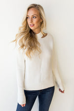 mode, Heather slit sweater
