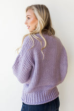 mode, let's fly away knit sweater