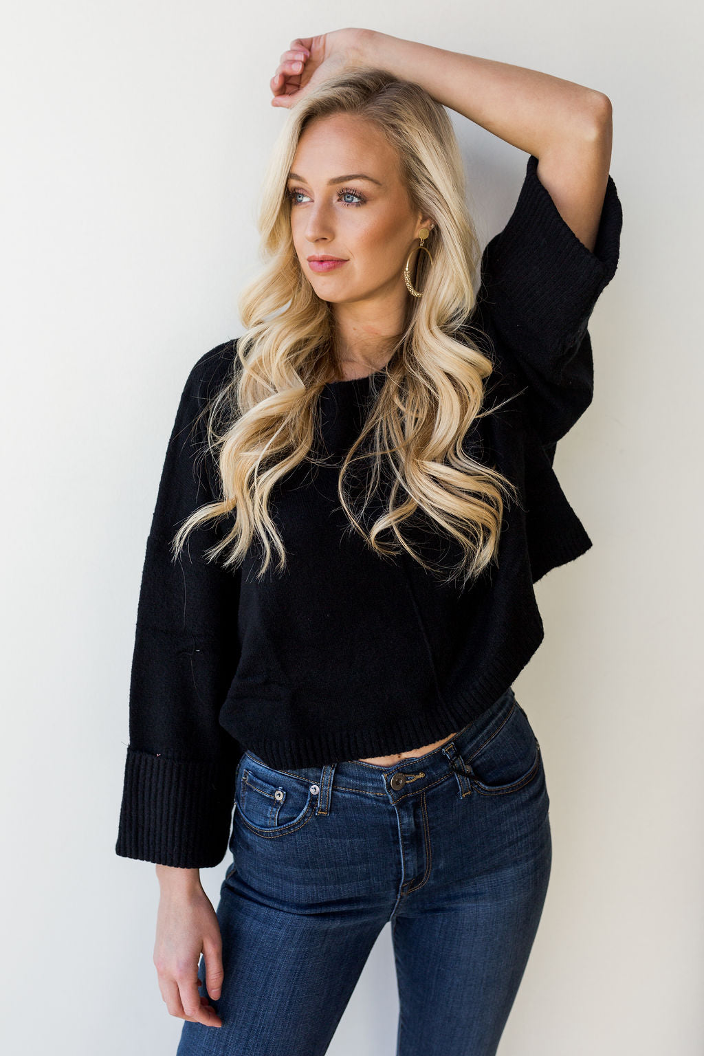 mode, wrap your arms around me sweater