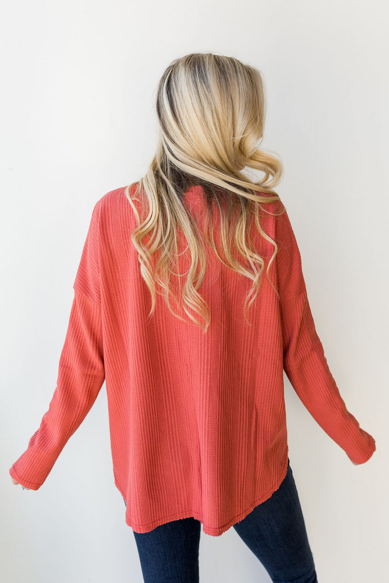 mode, good vibes layering top