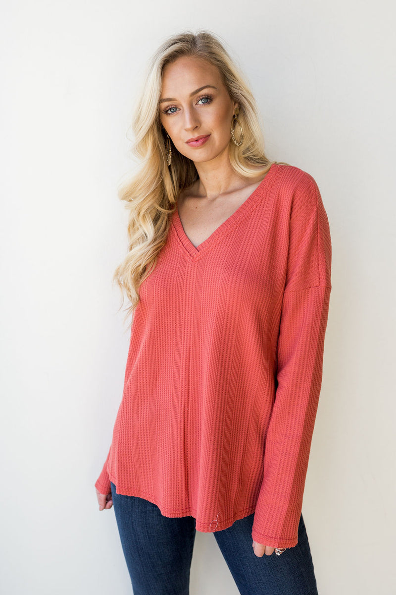 mode, good vibes layering top