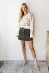 mode, open heart v neck sweater
