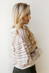 mode, open heart v neck sweater