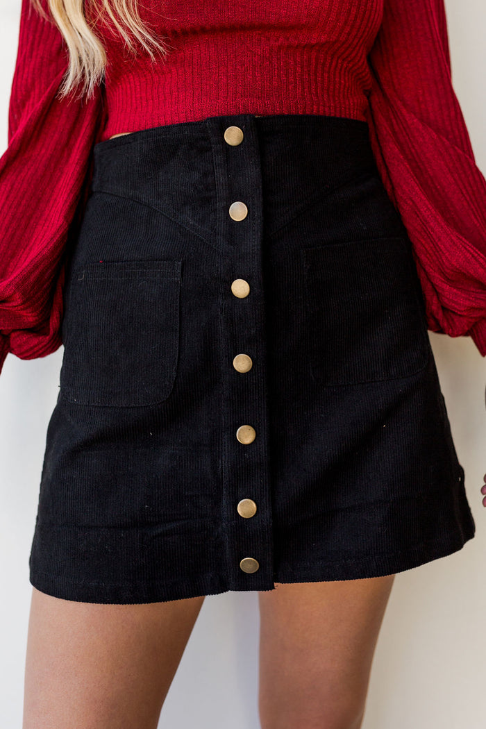 mode, Sarah cord skirt
