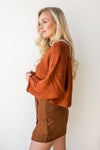 mode, coffee run sweater