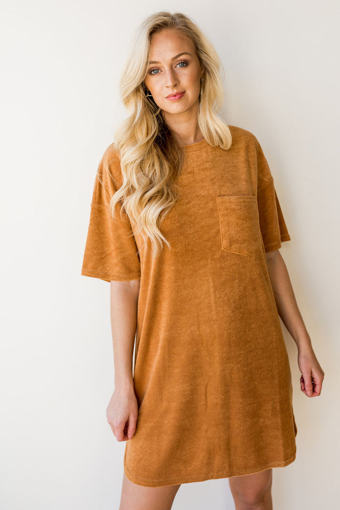 mode, soften up t-shirt dress