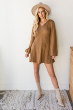 mode, fresh start sweater dress