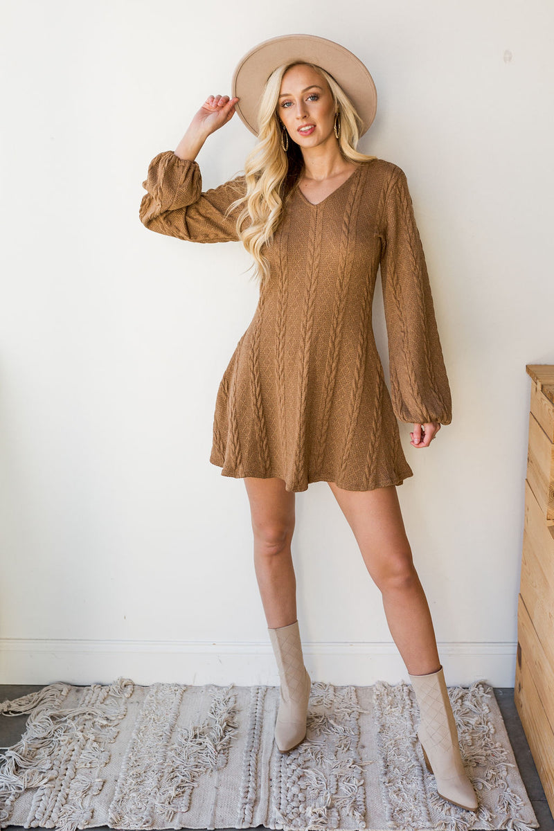 mode, fresh start sweater dress