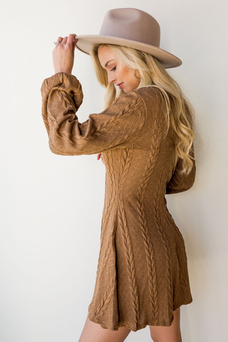 mode, fresh start sweater dress