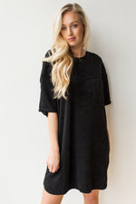mode, soften up t-shirt dress