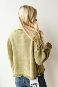 mode, ribbed brushed knit top