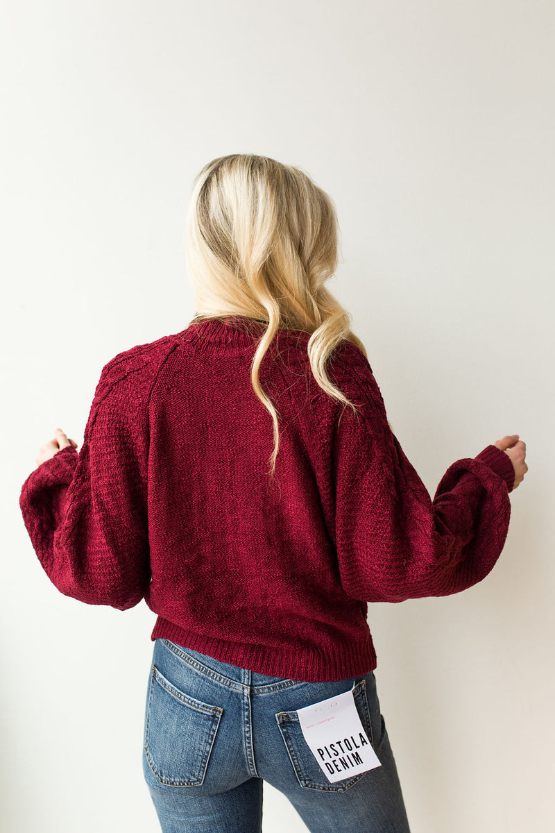 mode, never leave sweater