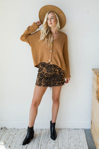 mode, into the jungle mini skirt