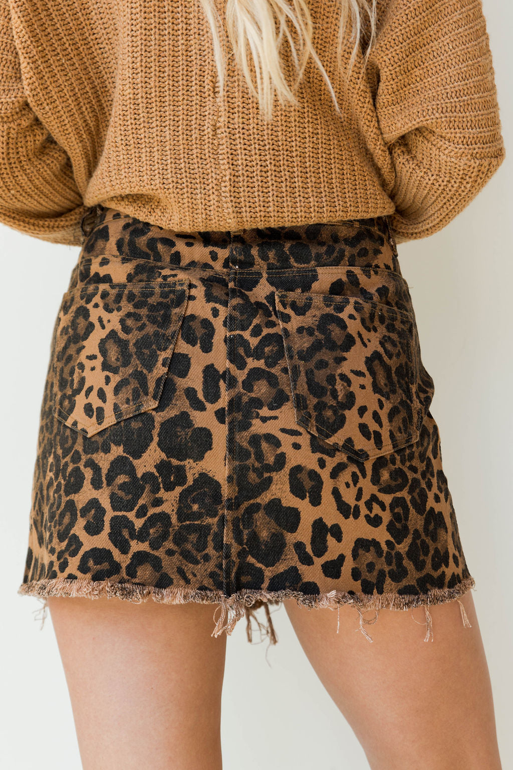 mode, into the jungle mini skirt