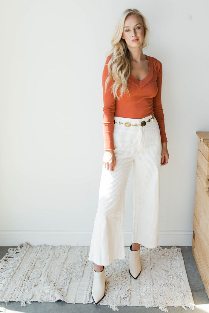 mode, good company wide leg pant