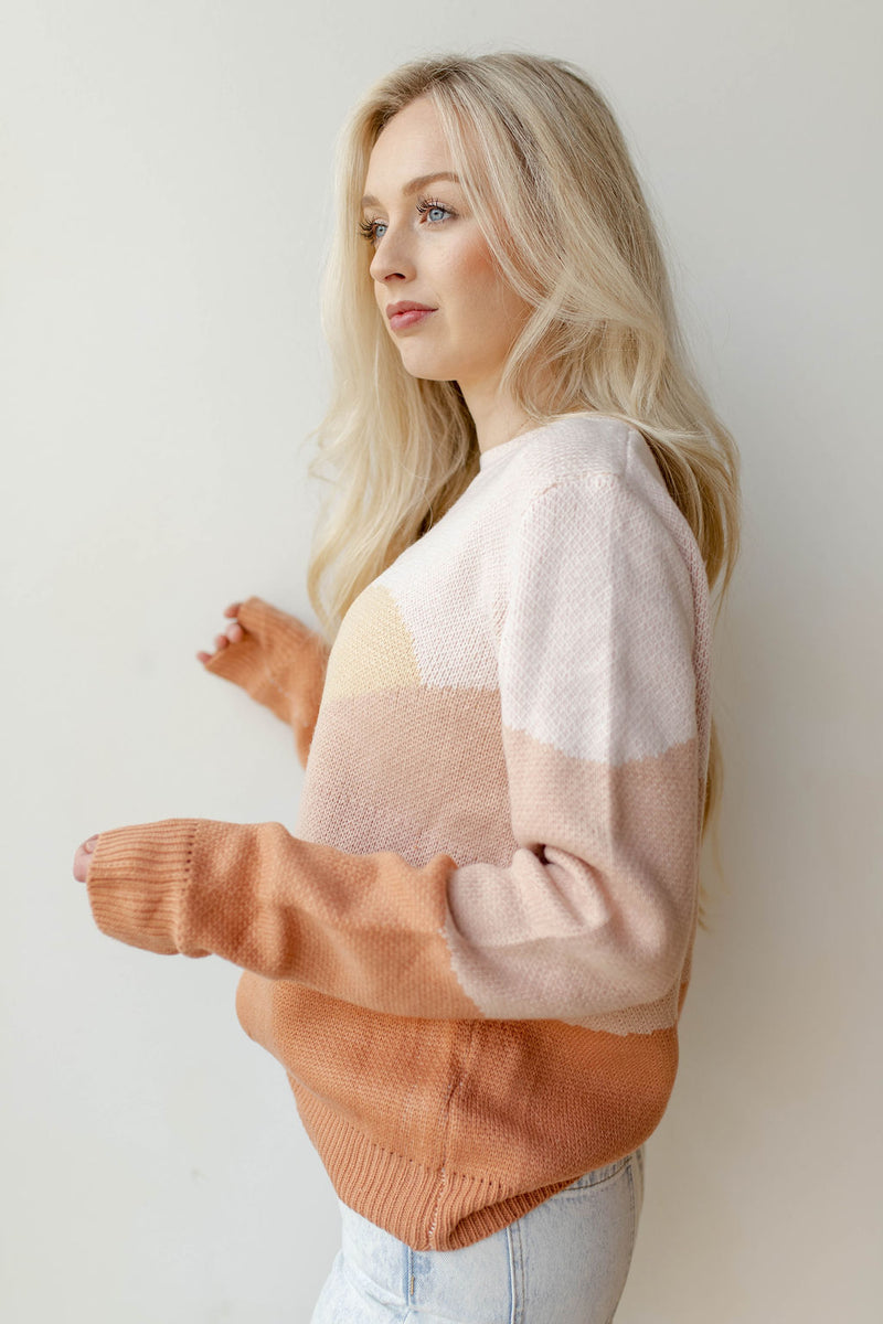 mode, sunrise sweater