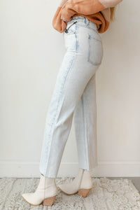 mode, gabi crop flare wvn denim pant