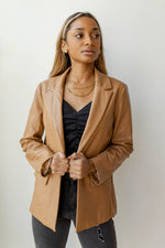 mode, something about her blazer