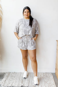 mode, lift me higher tie dye shorts