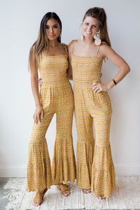mode, with the flow jumpsuit