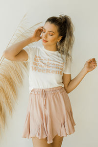 mode, never ending weekend tee
