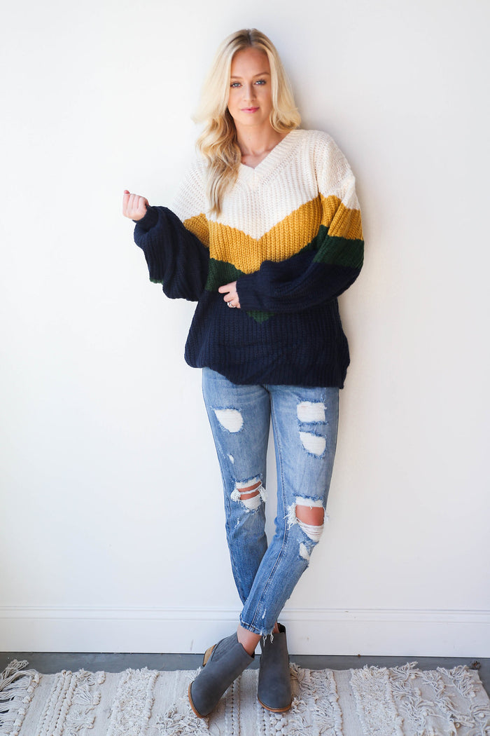 mode, home team color sweater