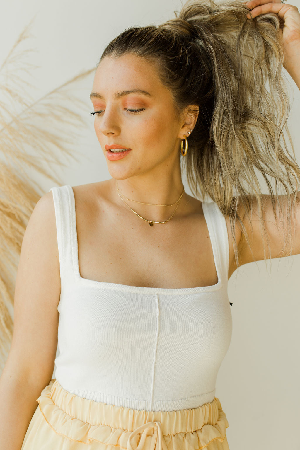 mode, penny sweater knit tank