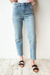 mode, crvy high rise vintage jeans