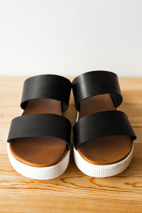 mode, let it be slide on sandal