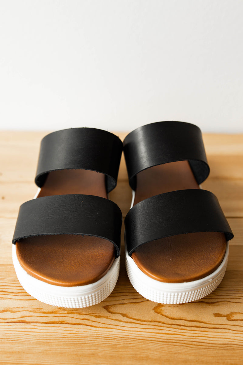 mode, let it be slide on sandal