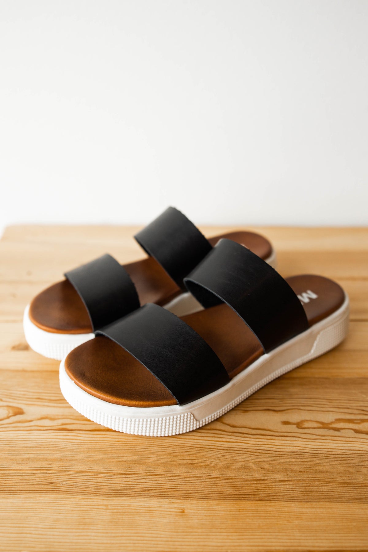mode, let it be slide on sandal