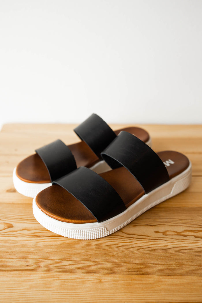mode, let it be slide on sandal