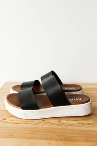 mode, let it be slide on sandal