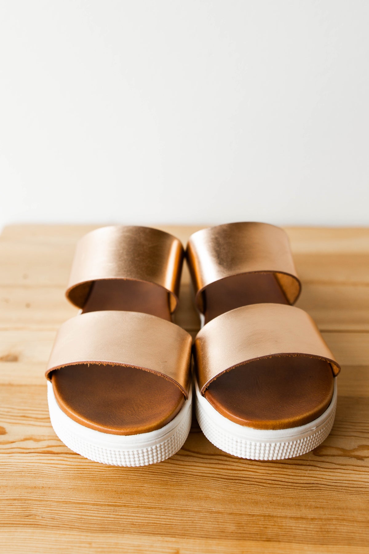 mode, let it be slide on sandal