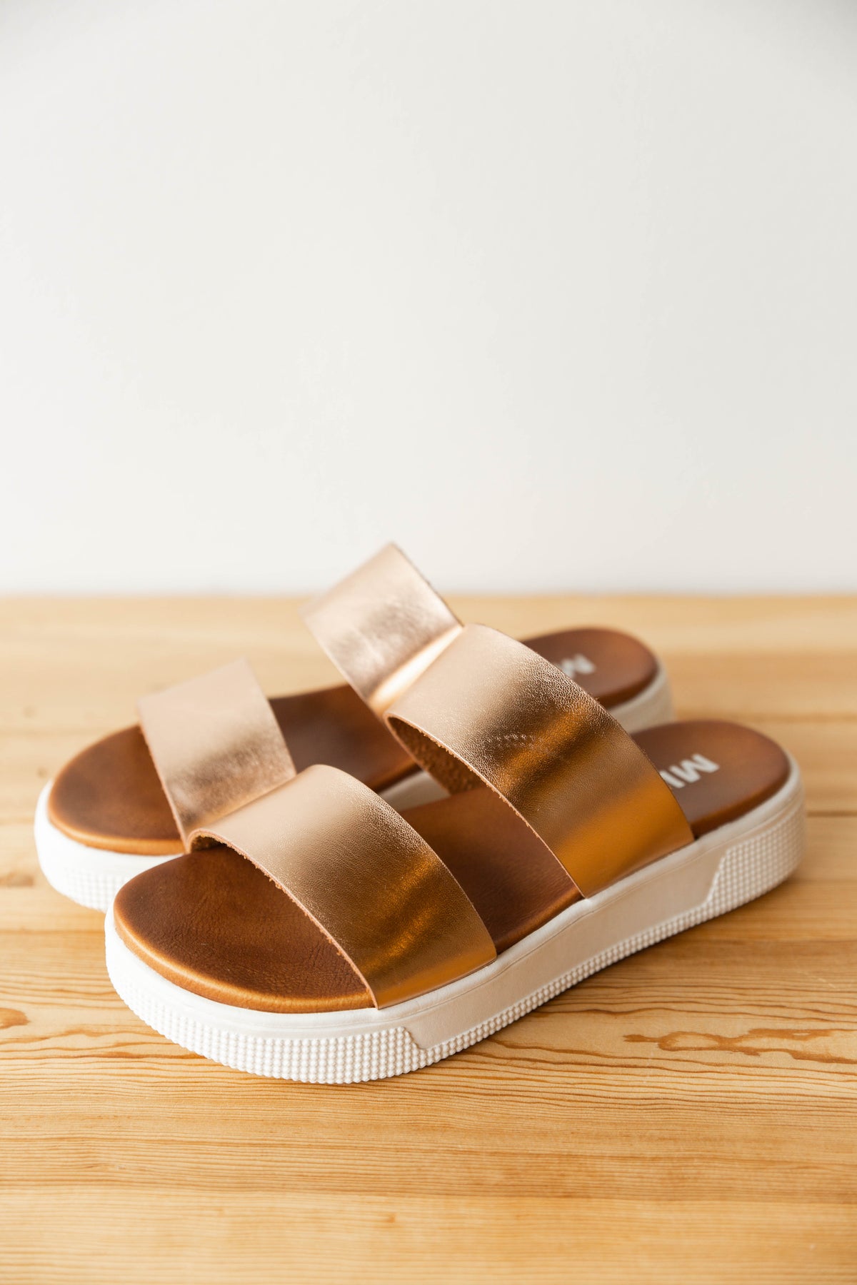 mode, let it be slide on sandal