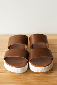 mode, let it be slide on sandal