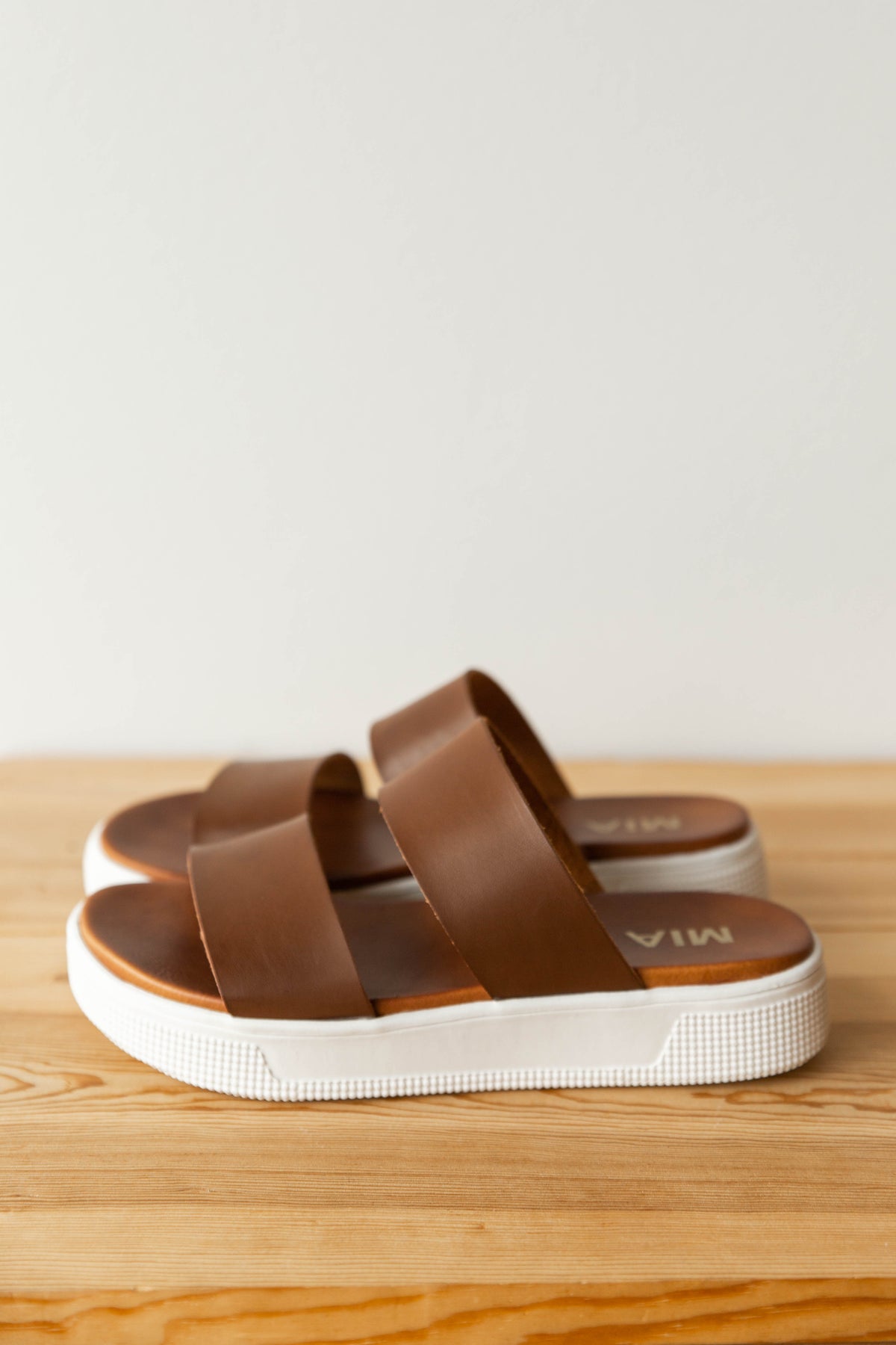 mode, let it be slide on sandal
