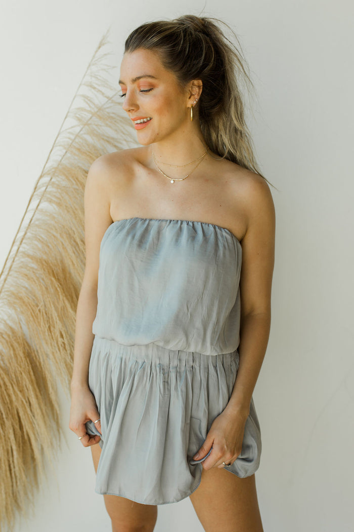 mode, it's over strapless dress