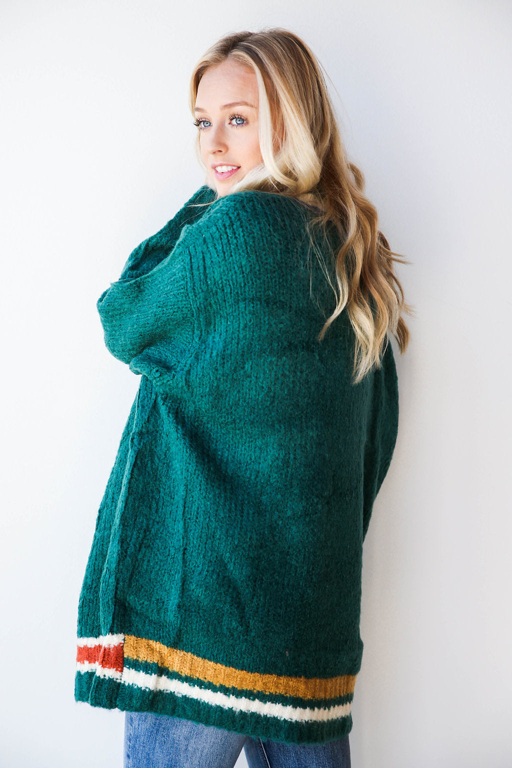 mode, in pieces cardigan